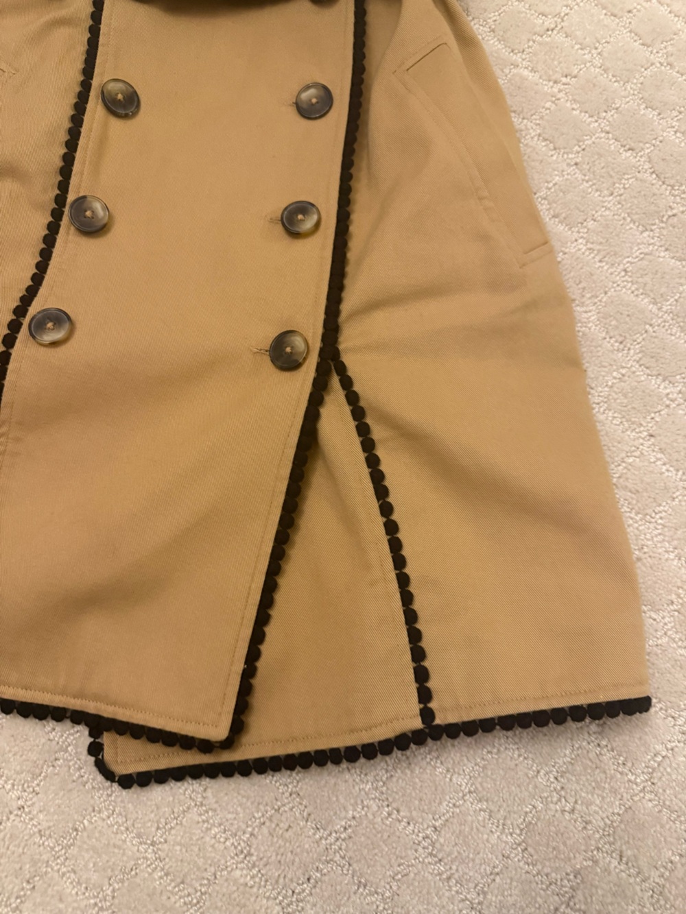 L'AGENCE Hale Trench mini dress - Picture 3 of 16